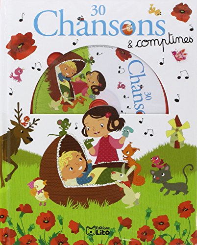 une souris verte : 30 chansons et comptines  avec cd) - dès 3 ans  