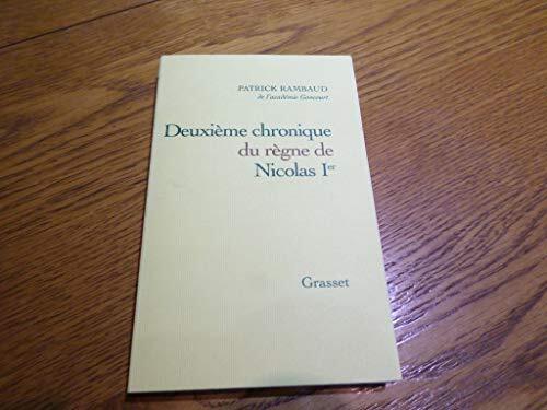 deuxième chronique du règne de nicolas ier