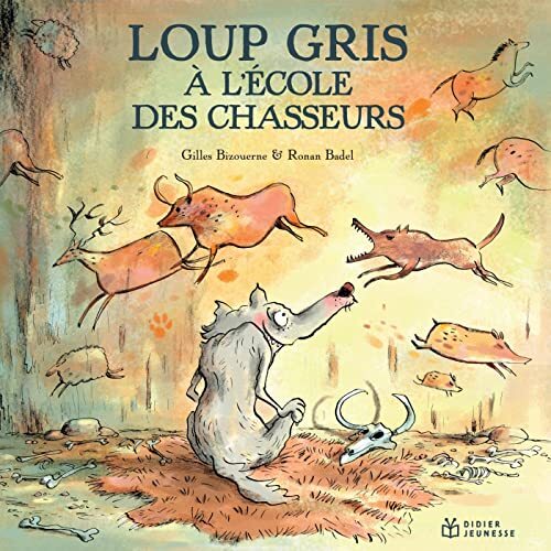 loup gris à l'école des chasseurs