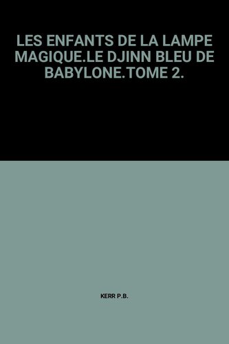 le djinn bleu de babylone   [2]