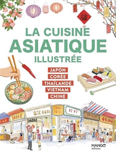la cuisine asiatique illustrée  
