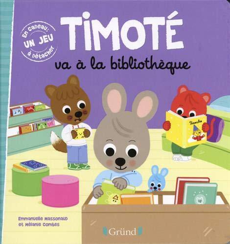 timoté va à la bibliothèque