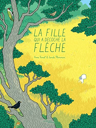 la fille qui a décoché la flèche  