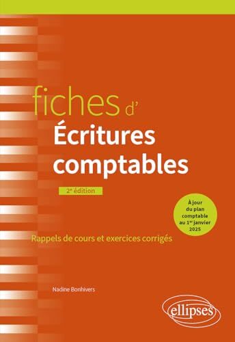 fiches d'écritures comptables. rappels de cours et exercices corrigés