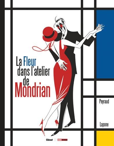 la fleur dans l'atelier de mondrian  