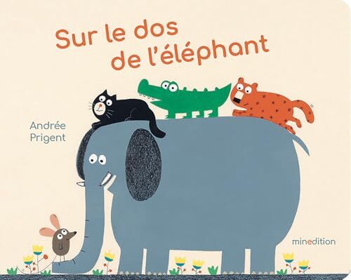 sur le dos de l'éléphant