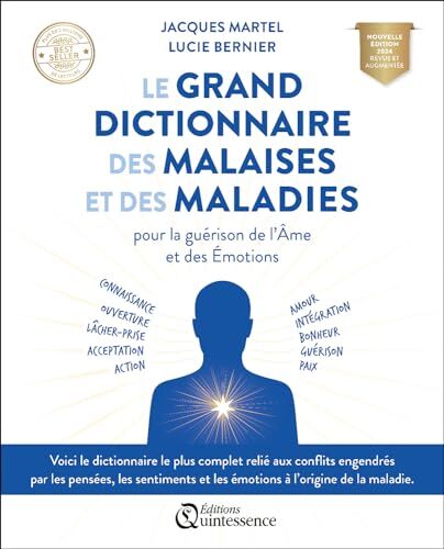 le grand dictionnaire des malaises et des maladies pour la guérison de l'âme et des émotions  