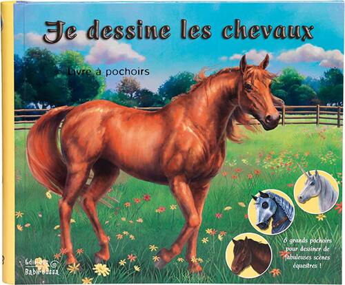 je dessine les chevaux