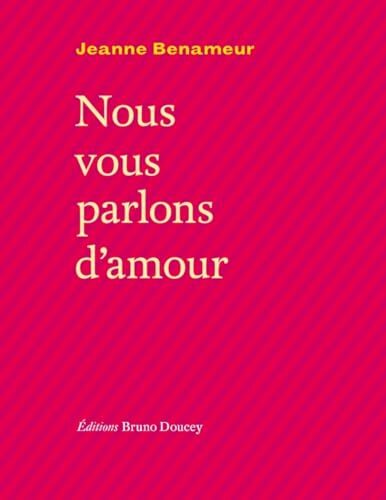 nous vous parlons d'amour
