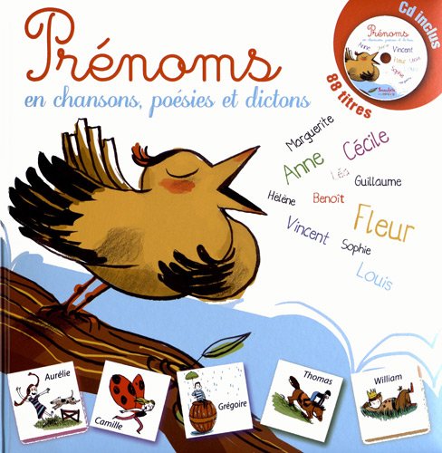 prénoms en chansons, poésies et dictons