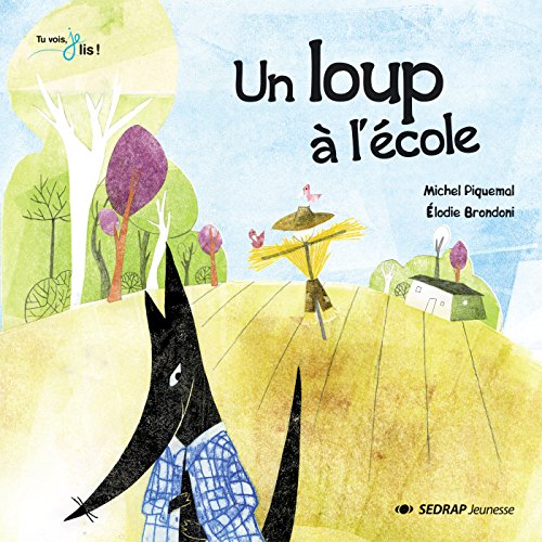 un loup à l'école  