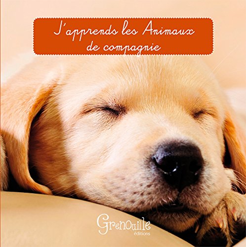 j'apprends les animaux de compagnie