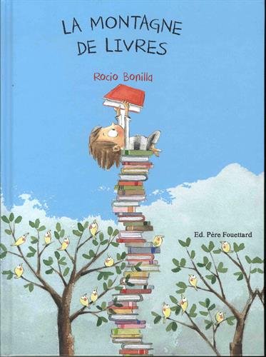 la montagne de livres  