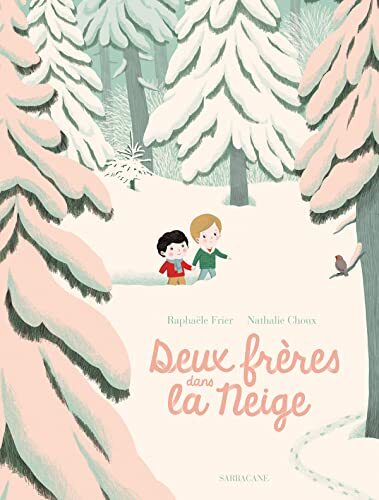 deux frères dans la neige