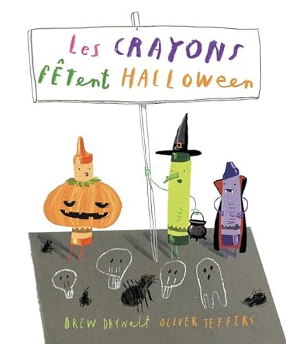les crayons fêtent halloween  