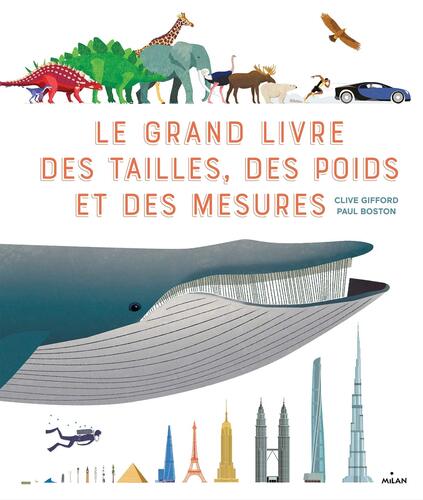 le grand livre des tailles, des poids et des mesures  