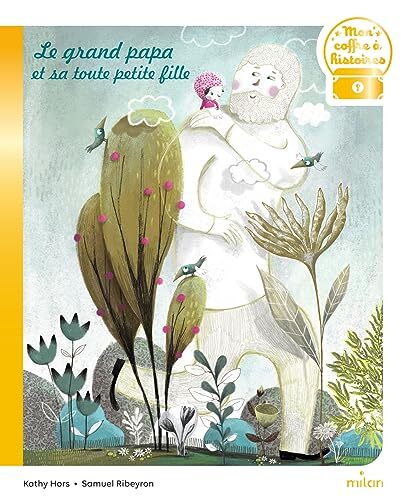 le grand papa et sa toute petite fille  