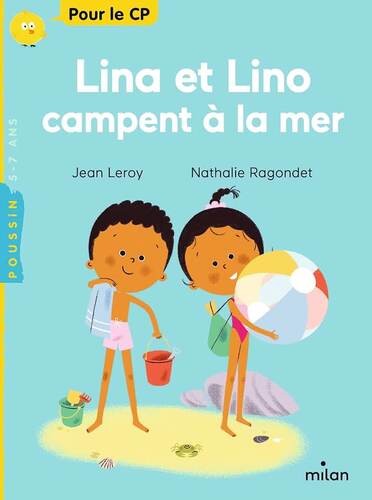 lina et lino campent à la mer