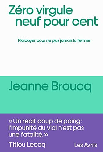 zéro virgule neuf pour cent