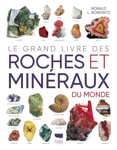 le grand livre des roches et minéraux du monde  
