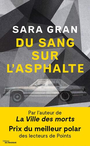 du sang sur l'asphalte