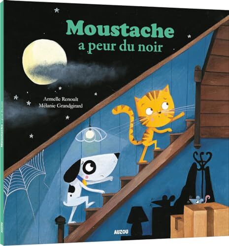 moustache a peur du noir