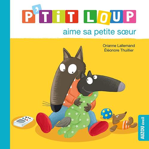 p'tit loup aime sa petite soeur