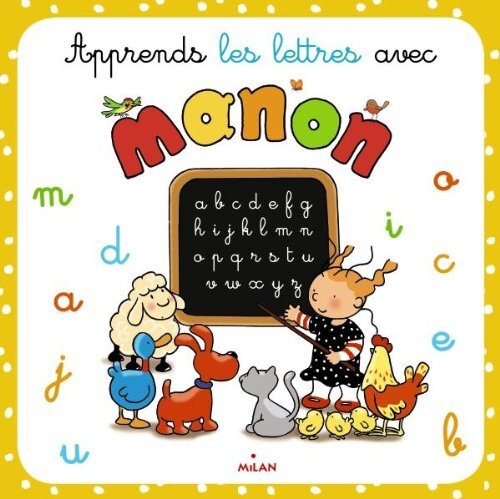 apprends les lettres avec manon