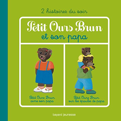 petit ours brun et son papa