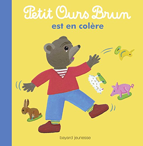 petit ours brun est en colère