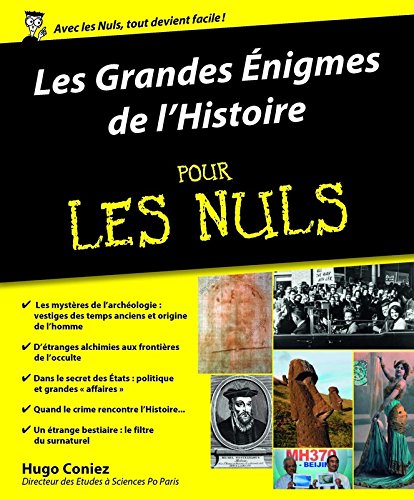 les grandes énigmes de l'histoire  