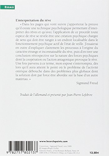 l' interprétation du rêve  