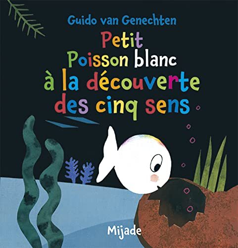 petit poisson blanc à la découverte des cinq sens