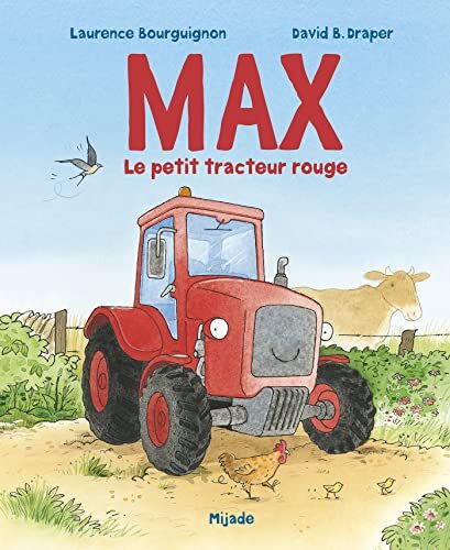 max le petit tracteur rouge