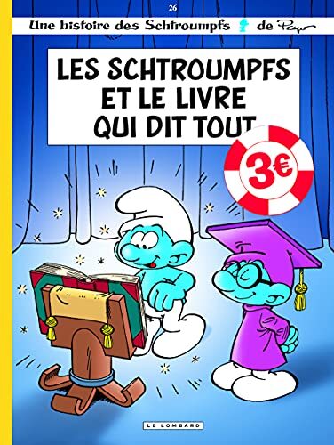 les schtroumpfs lombard - tome 26 - les schtroumpfs et le livre qui dit tout / edition spéciale  op  