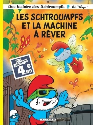 les schtroumpfs lombard - tome 37 - les schtroumpfs et la machine à rêver  