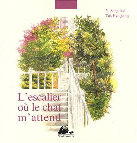 l'escalier où le chat m'attend
