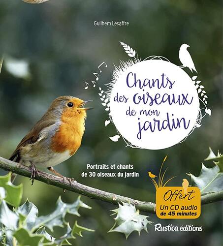 les chants des oiseaux de mon jardin  