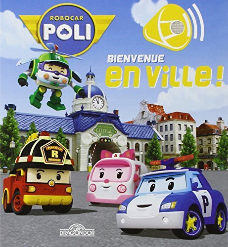 livre son robocar poli - bienvenue en ville