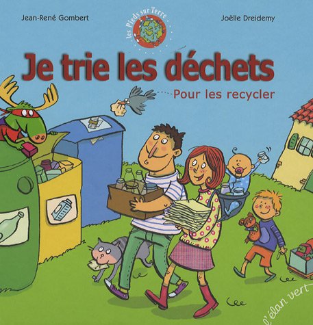 je trie les déchets