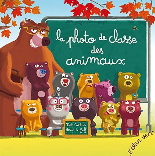 la photo de classe des animaux  