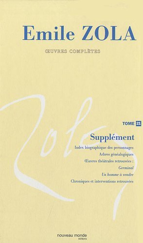 oeuvres complètes [Tome 21]