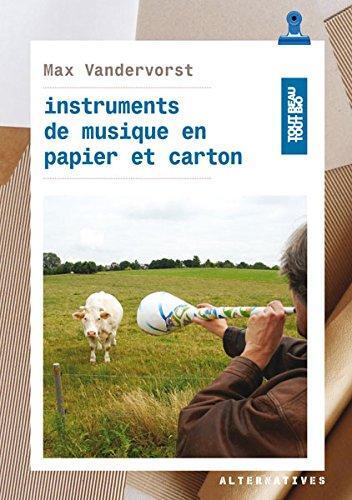 instruments de musique en papier et carton