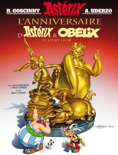 livre d'or l'anniversaire d'asterix et obelix