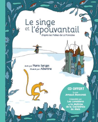 le singe et l'épouvantail  