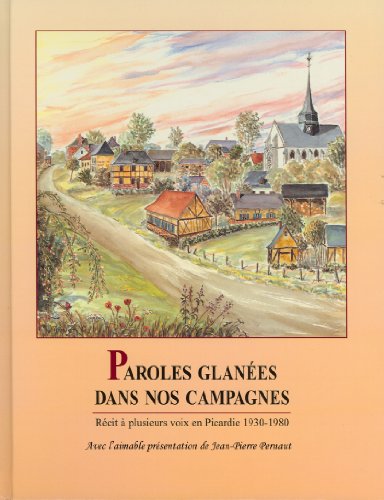 paroles glanées dans nos campagnes