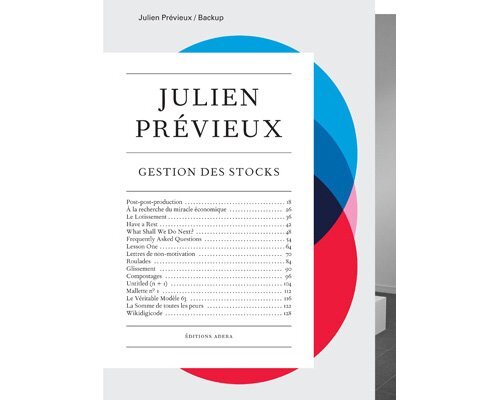 julien prévieux, gestion des stocks