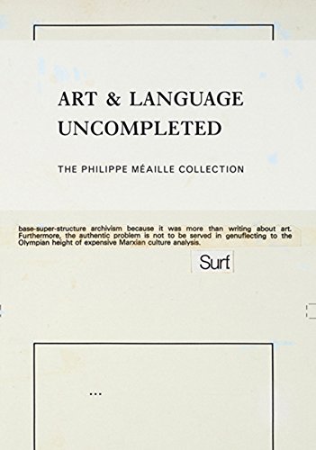 art & language uncompleted - the philippe méaille colllection