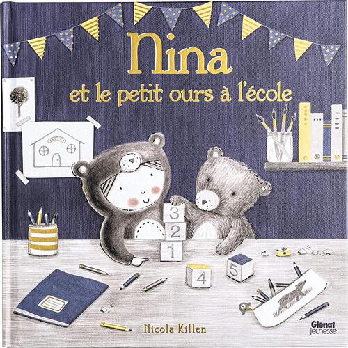 nina et le petit ours à l'école