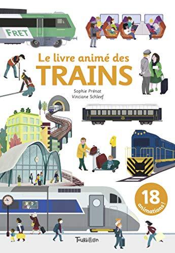 le livre animé des trains  